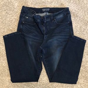High rise womens jeans